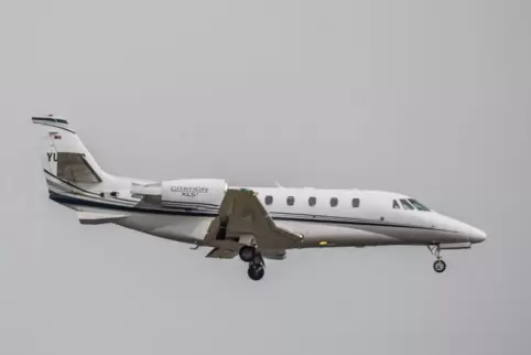  Cessna 560XL Citation XLS im Landeanflug.