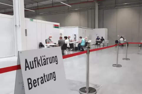 Am Donnerstag,9. September, werden im Impfzentrum zum letzten Mal Erstimpfungen verabreicht. 