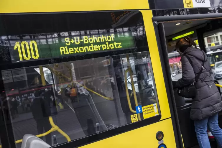 In Berlin haben 99,5 Prozent der Bevölkerung schnellen Zugang zu öffentlichen Verkehrsmitteln. 