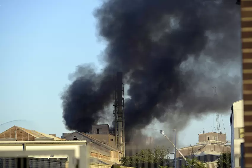 Großbrand bei ICL Fertilizers Ludwigshafen