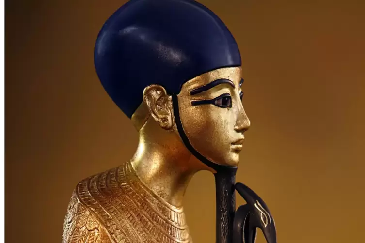 Er ist der Sch&ouml;pfer: Gott Ptah. 