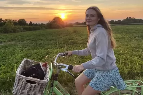 Leidenschaftliche Radlerin: Linnea Brand.