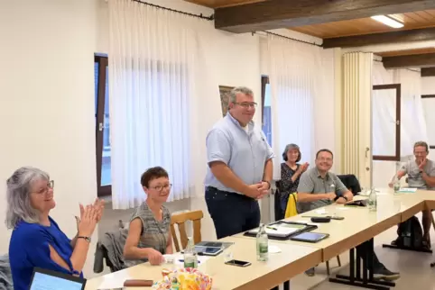 Glücklich über die einstimmige Wahl: Bürgermeisterkandidat Matthias Hoffmann.