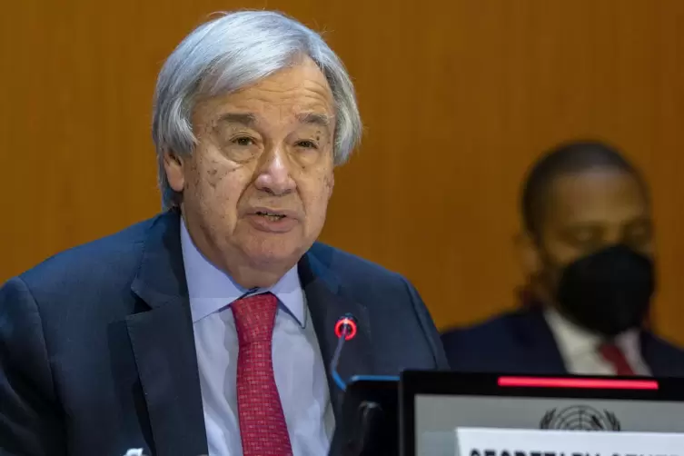 UN-Generalsekretär Guterres beziffert den umnittelbaren Hilfsbedarf auf 600 Millionen Dollar.