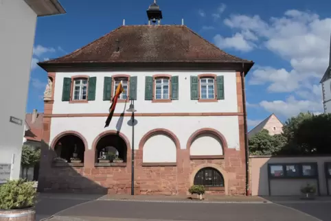 Das Rathaus in Venningen. Das Rathaus in Venningen.