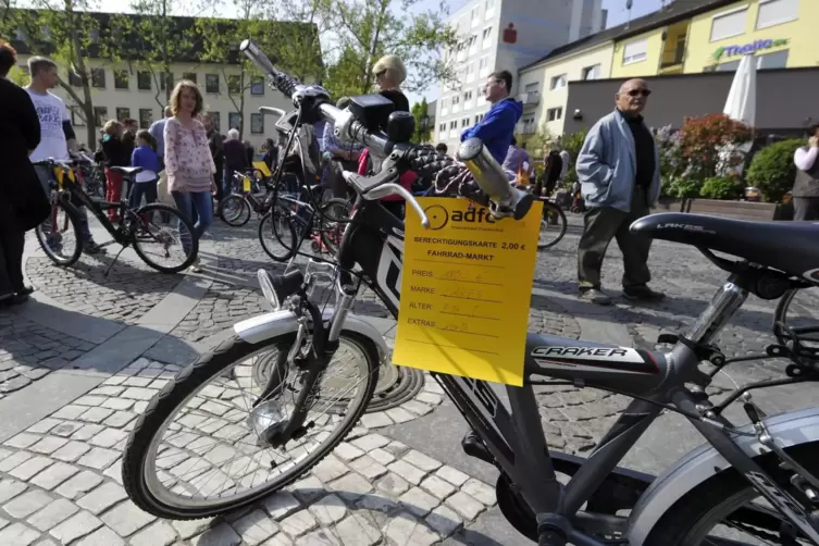 Auch in Mannheim können Privatpersonen gebrauchte Räder anbieten.