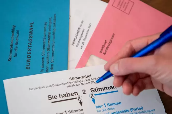 In unserem Wahlkreis werden am Ende wohl zwei von drei Wählern ihre Kreuzchen im heimischen Wohnzimmer gesetzt haben, prognostiz In unserem Wahlkreis werden am Ende wohl zwei von drei Wählern ihre Kreuzchen im heimischen Wohnzimmer gesetzt haben, prognostiz