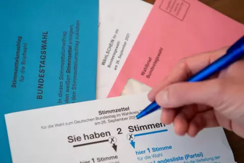 In unserem Wahlkreis werden am Ende wohl zwei von drei Wählern ihre Kreuzchen im heimischen Wohnzimmer gesetzt haben, prognostiz In unserem Wahlkreis werden am Ende wohl zwei von drei Wählern ihre Kreuzchen im heimischen Wohnzimmer gesetzt haben, prognostiz