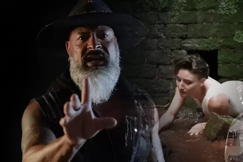 Hardrock fürs Auge: Danny Martinez jr. und Nina Uher im Video zum neuen Song „In my Mind“ der Lauterer Band „Barnabas Sky“.