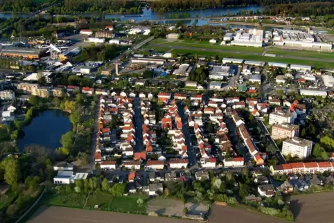 Ruhiges Viertel am Russenweiher: das Neuland. Das Interesse an Wohnungen dort ist riesig.