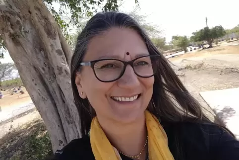 Jacqueline Sharma ist Direktkandidatin der Basis in der Südpfalz.