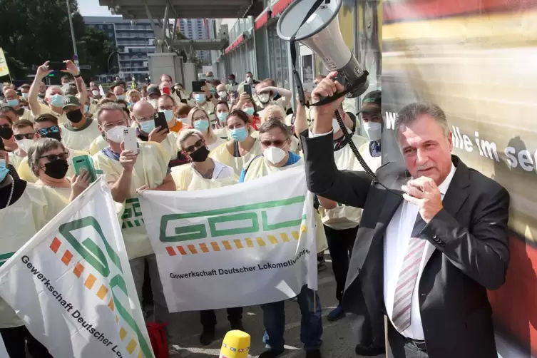 Claus Weselsky, Bundesvorsitzender der Lokführergewerkschaft GDL.