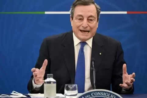 „Bestimmte Dinge müssen getan werden, auch wenn sie unpopulär sind“, sagte Italiens Ministerpräsident Mario Draghi. 