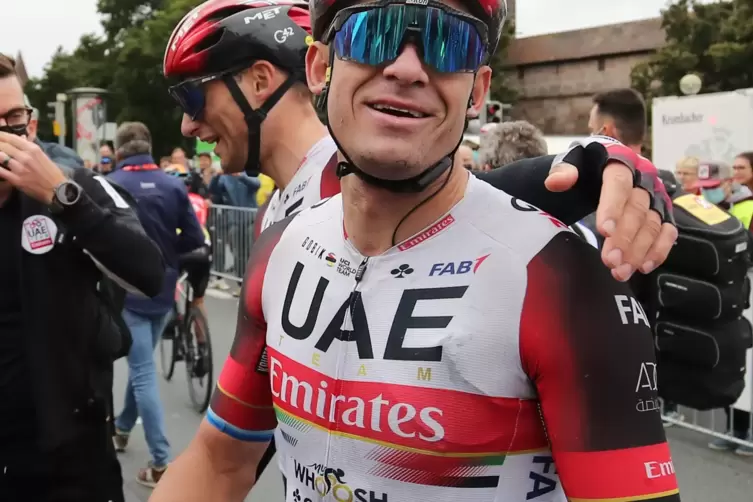  UAE-Trikot.