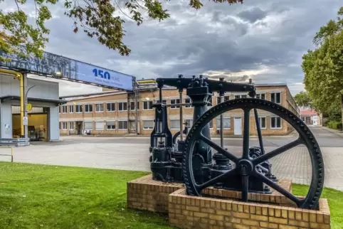 150 Jahre pfälzische Industriegeschichte: das Stammwerk des Pumpen- und Armaturenherstellers KSB in Frankenthal. 150 Jahre pfälzische Industriegeschichte: das Stammwerk des Pumpen- und Armaturenherstellers KSB in Frankenthal.