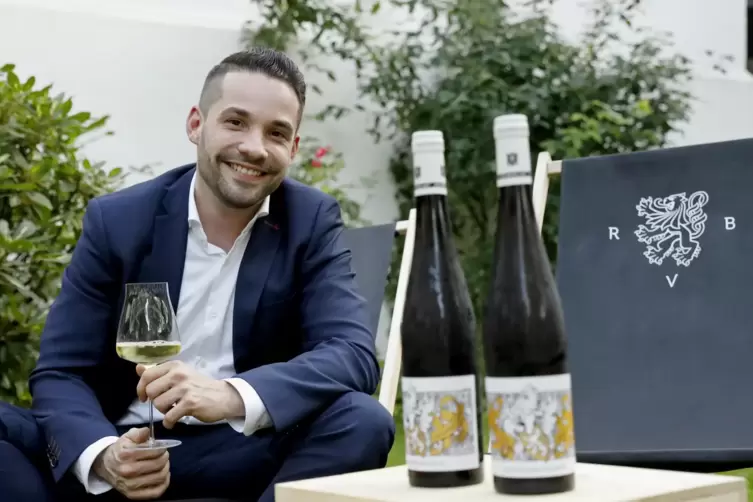 Neuer Geschäftsführer: Dennis Geller im Deidesheimer Weingut Reichsrat von Buhl. 