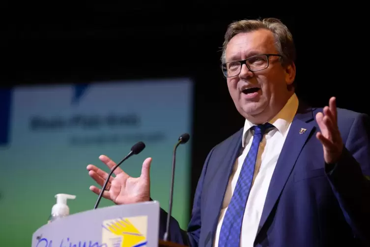 R&uuml;chblick auf ein schwieriges Jahr: Landrat Clemens K&ouml;rner. 