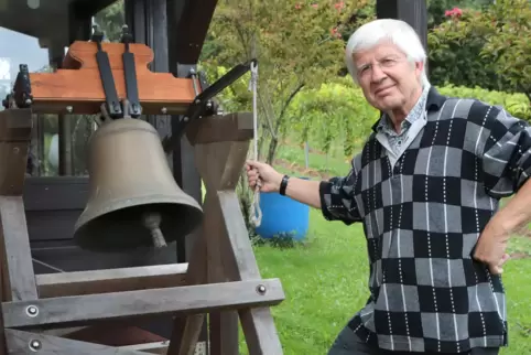 „Eine Glocke muss klingen wie ein Musikinstrument“, sagt Hartwig Weber.