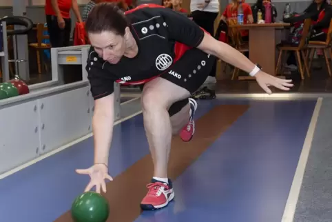 Tina Wagner erspielte mit 558 Holz das viertbeste Heim-Einzelergebnis am ersten Spieltag der Regionalliga. 