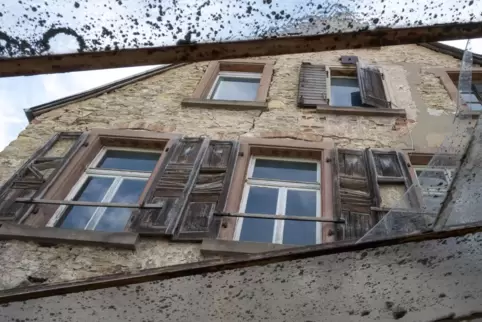 Auch dieses Haus, dem Büro Kernplan im Rahmen der Ortsbegehungen aufgefallen, könnte saniert werden.