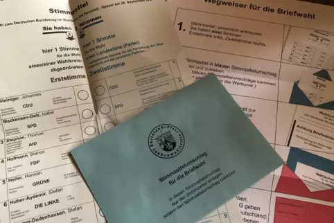 Immer beliebter: die Stimmabgabe per Post. 