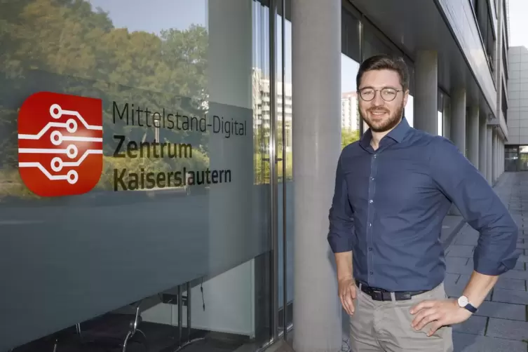 Jonas Metzger ist der Leiter des neuen Mittelstsand-Digital Zentrums Kaiserslautern.