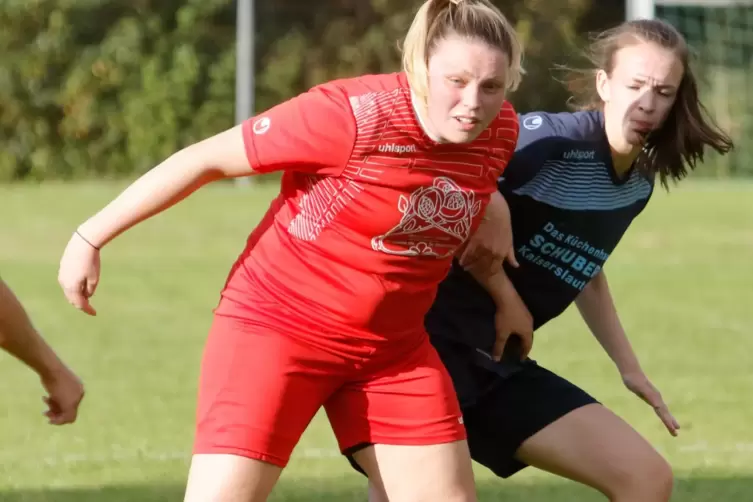 Auf dem Feld immer engagiert.: Natalie Gatzke.