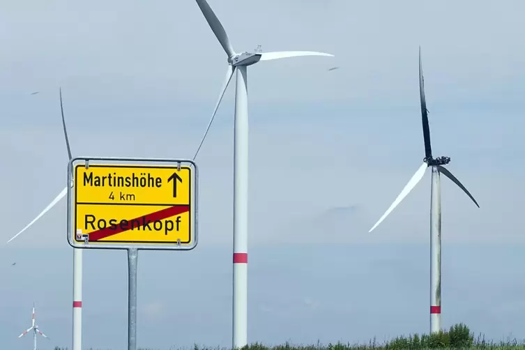 Das der bestehende Windpark Lambsborn/Martinshöhe um ein weiteres Windrad auf Rosenkopfer Gemarkung erweitert werden könnte, tau