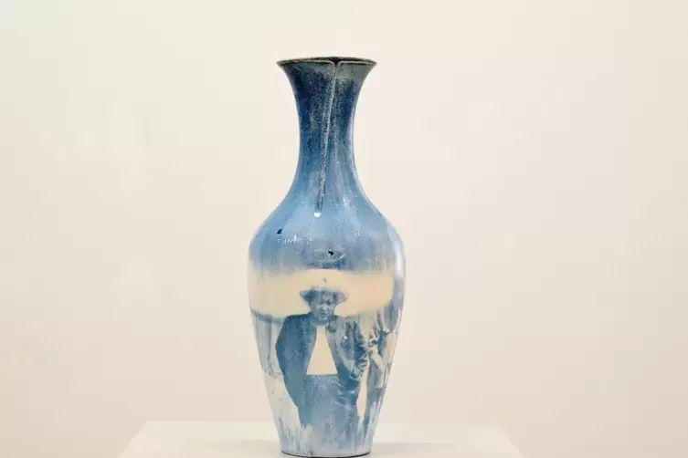Die Dikatorenvase von Christian Retschlag. 