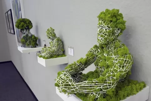 Digitale Bildhauerei: „Green Activist“ von Moto Waganari, präsentiert von der Galerie Kasten.
