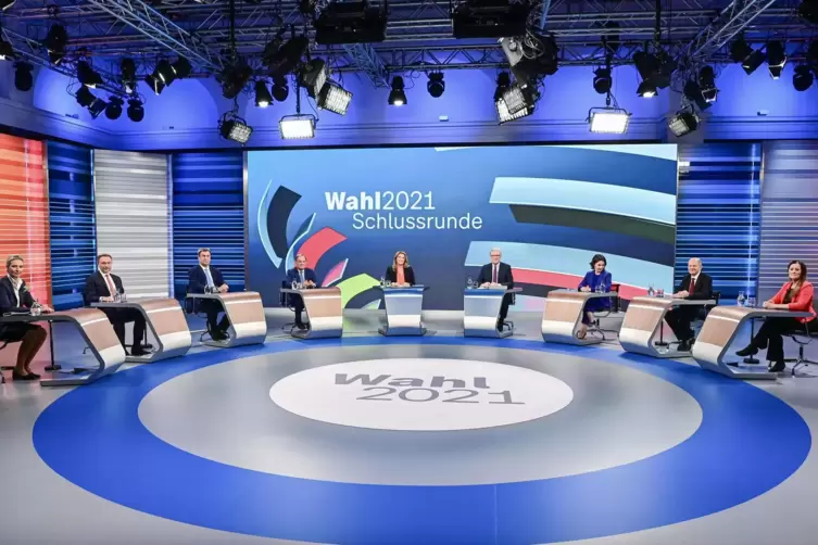 Die „Schlussrunde“ war die letzte große TV-Debatte vor der Bundestagswahl.