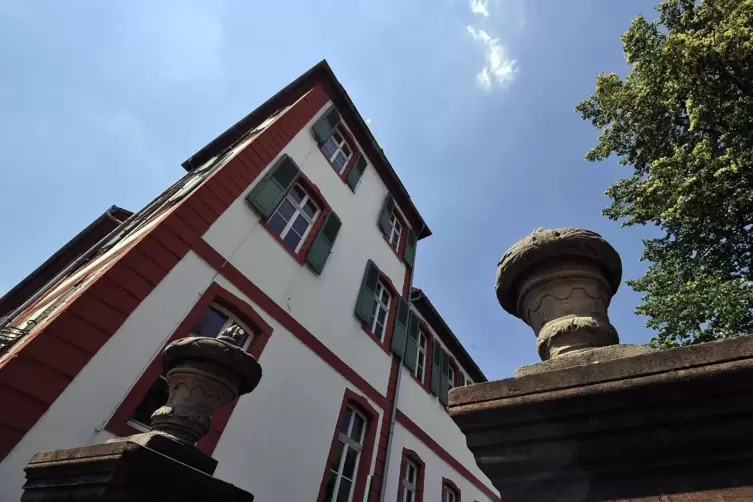 Der Ausstellungsort: Das Schloss in Kleinniedesheim.