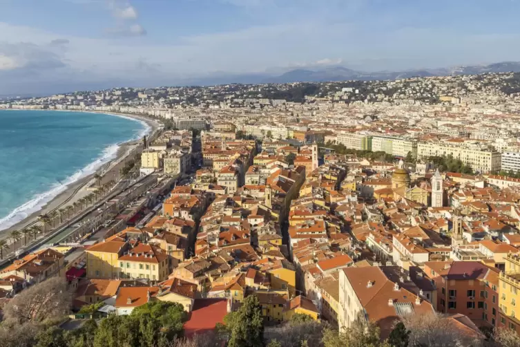 Nizza ist einer der Touristenmagnete an der Côte d’Azur. 