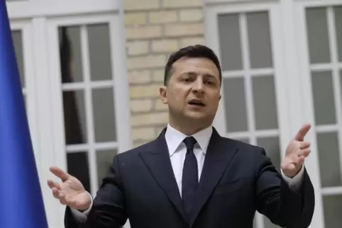 Präsident Wolodymyr Selenskyj will den Klüngel von Kapital und Politik beenden.