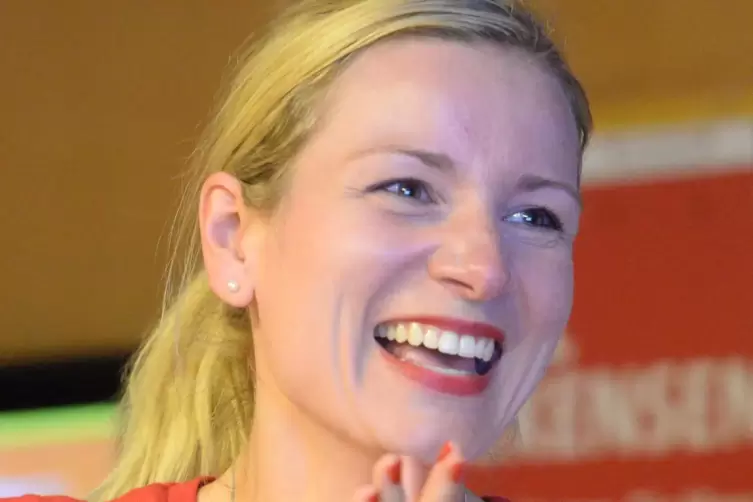 Freut sich &uuml;ber ihr Ergebnis: Isabel Mackensen-Geis (SPD). 