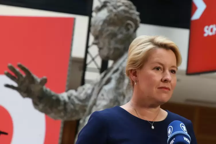 Franziska Giffey wird voraussichtlich die nächste Regierende Bürgermeisterin von Berlin. 