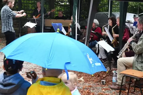 Gute Unterhaltung für einen guten Zweck: Konzert im Freinsheimer Retzerpark.