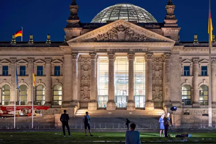 Der Sitz des Bundestags in Berlin –