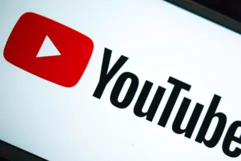 Logo des beliebtesten Video-Abspielkanals im Internet, der zu Google gehört. 