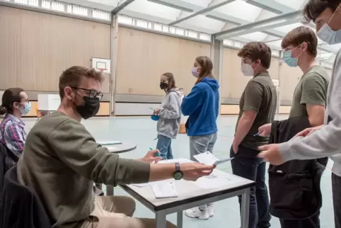 An der Juniorwahl hatten sich unter anderem Schüler des Europa-Gymnasiums beteiligt. 