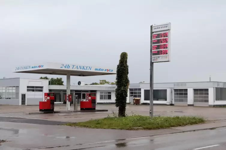 Die Tankstelle in Herxheim bleibt. 