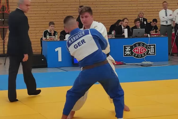 Alle seine Kämpfe gewann er mit Ippon und wurde südwestdeutscher Meister: HHG-Judoka Michael Krieger. 