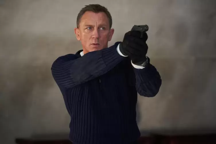 Zieht zum letzten Mal als James Bond die Waffe: Daniel Craig.