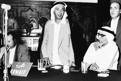 Ein Kartell mit viel Macht: Bild aus der ersten Opec-Sitzung 1960.