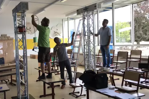 In Jockgrim gab es in der Grundschule in den Ferien CO2-Messungen. 