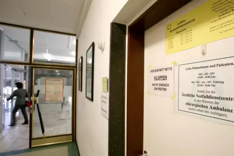 Die Bereitschaftsdienstzentrale in Kandel. 