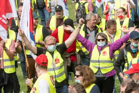 Auch im Einzelhandel waren die Tarifverhandlungen von Warnstreiks begleitet. 