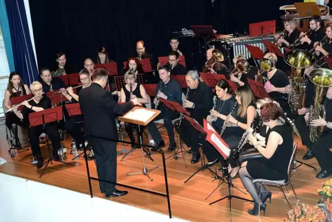Gerne hätte der Musikverein Winnweiler – so wie hier – selbst auf der Bühne gestanden, dafür kommen jetzt die Men in Blue. 