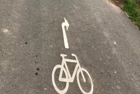 Beim Radwegebau in Imsweiler geht es gerade nicht voran.