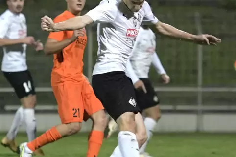 Giuliano Cultrera erzielte das 3:1 für den FC Arminia Ludwigshafen gegen Speyer.